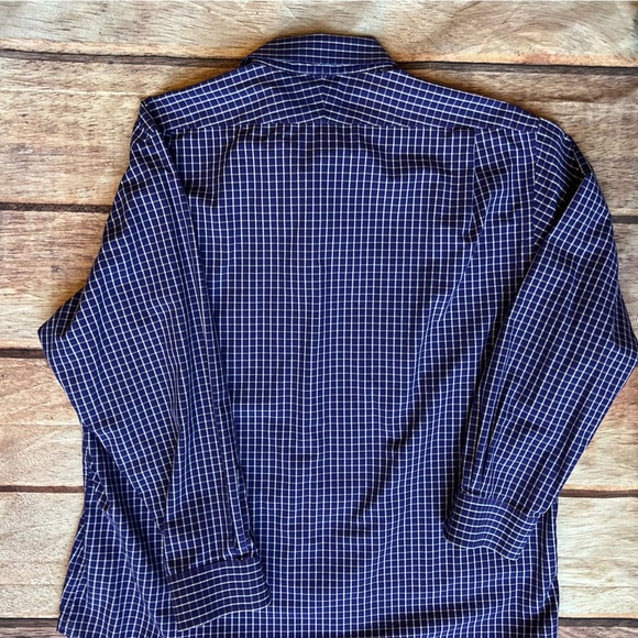Men’s Land End 17 1/2 x 34 Button Down Shirt - Picture 4 of 4